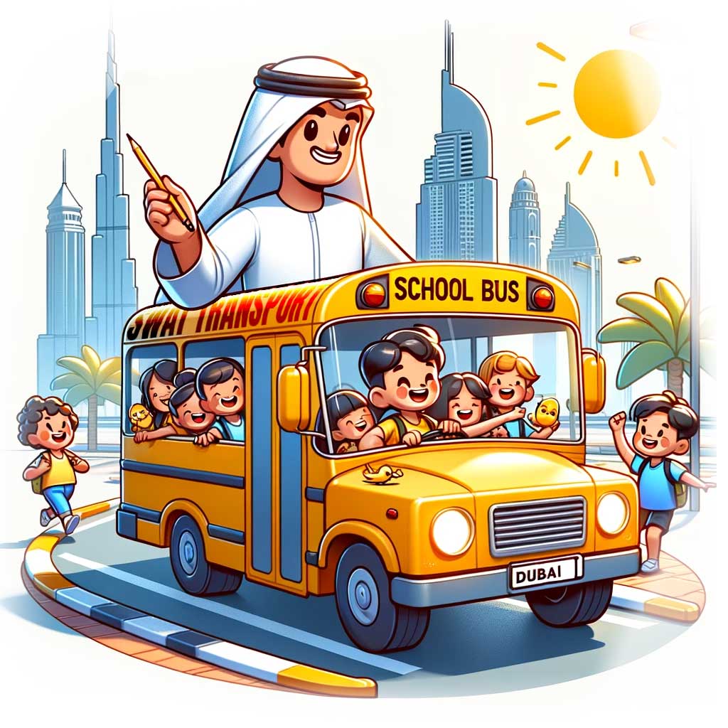 dubai school bus