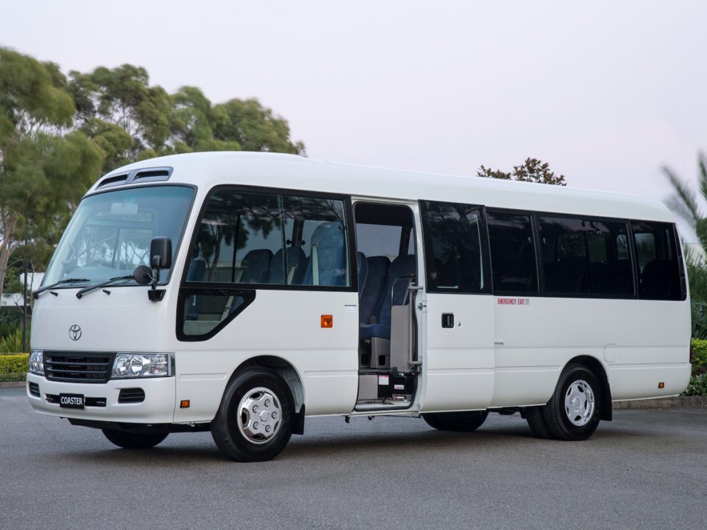 Coaster Bus For Rent in Dubai, Sharjah , Ajman Abu Dhabi UAE