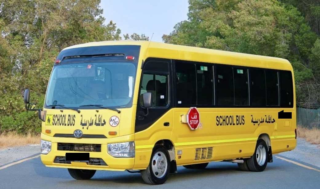 School Bus UAE – Rent a safe and reliable school bus for your children’s travel across the UAE.