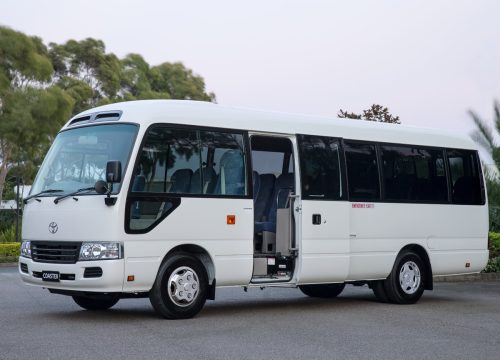 Coaster Bus For Rent in Dubai, Sharjah , Ajman Abu Dhabi UAE